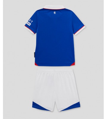 Rangers Hjemmebanetrøje Børn 2025-26 Kortærmet (+ Korte bukser)